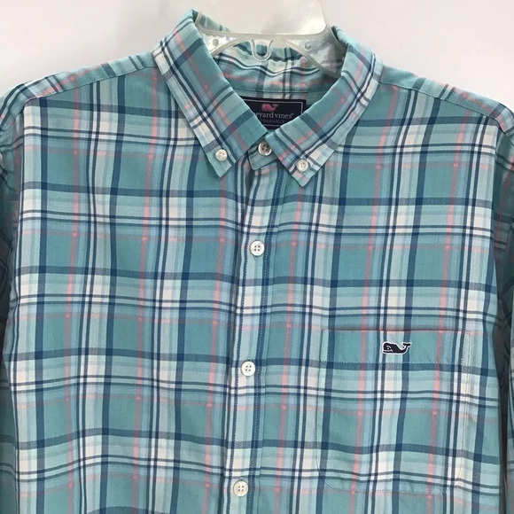 Vineyard Vines Slim-Fit Tucker Shirt Long Sleeve Button-Down Casal Size Large - Picture 2 of 5